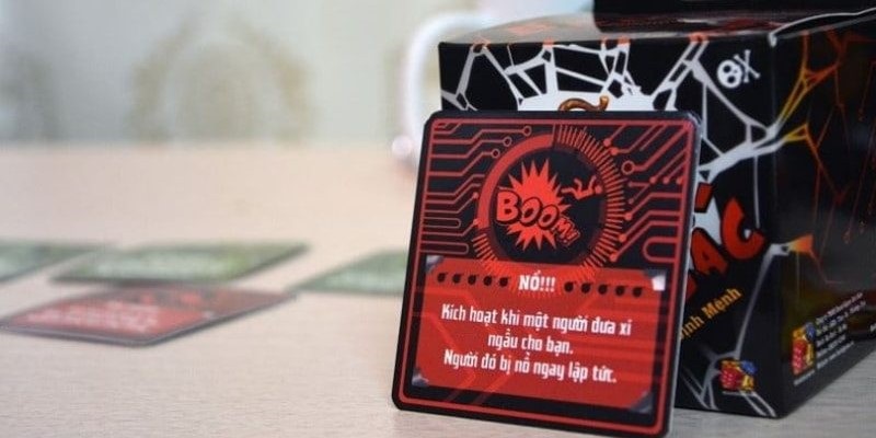 Xí ngầu nổ là board game thuần Việt